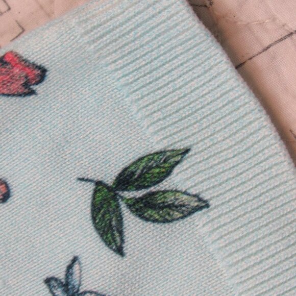 NEW Talbots Womens Butterfly Garden Print Cotton Rayon Button Front Cardigan XL - Picture 9 of 11